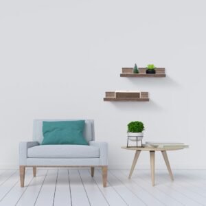 Floating Shelves  10.04 Wall Mounted Wood Shelves For Bathroom, Bedroom, Living Room, Kitchen, Hanging Shelf For Books  Storage  Decor With Invisible Brackets, Maple