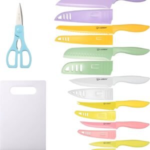 30 Piece  Knife Set With Kitchen Cutting Board